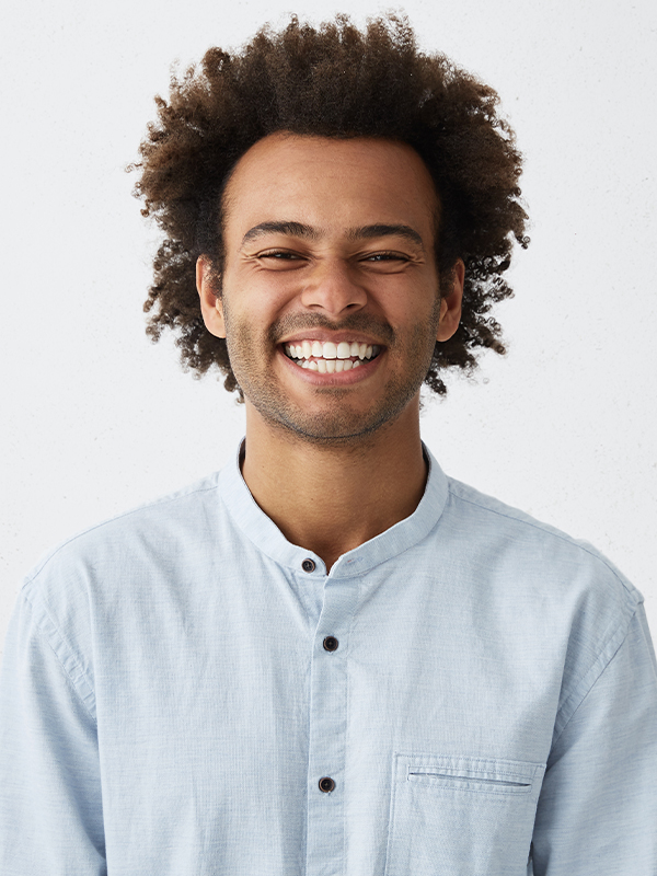 Man Smiling